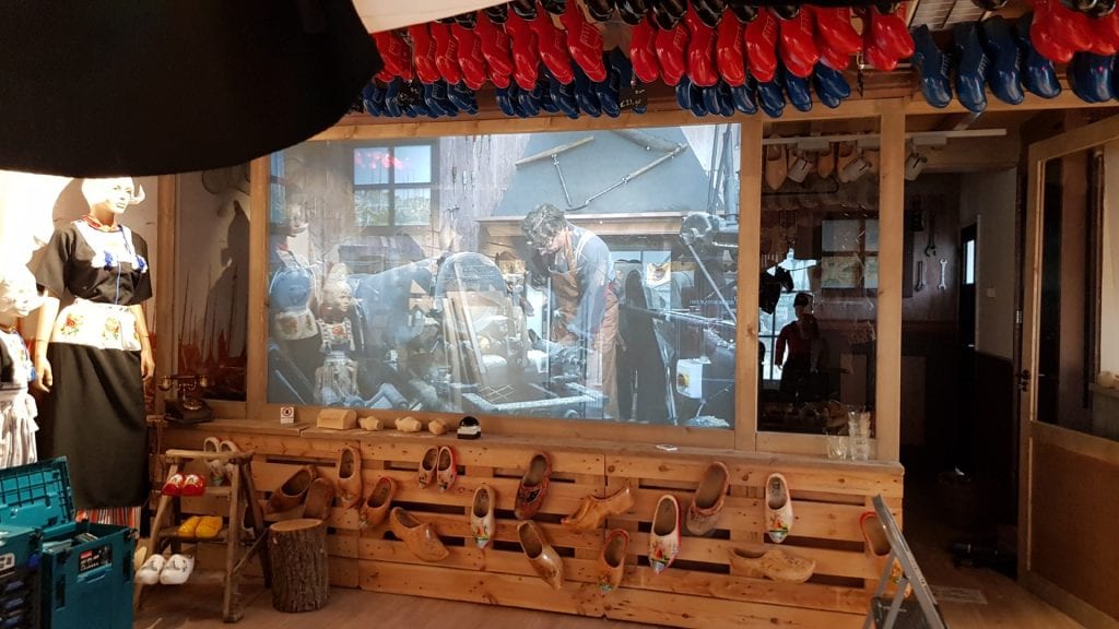 Switchable technology in The Wooden Shoe Factory