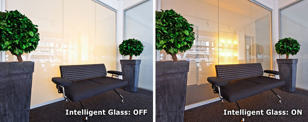 Intelligent Glass in Offices