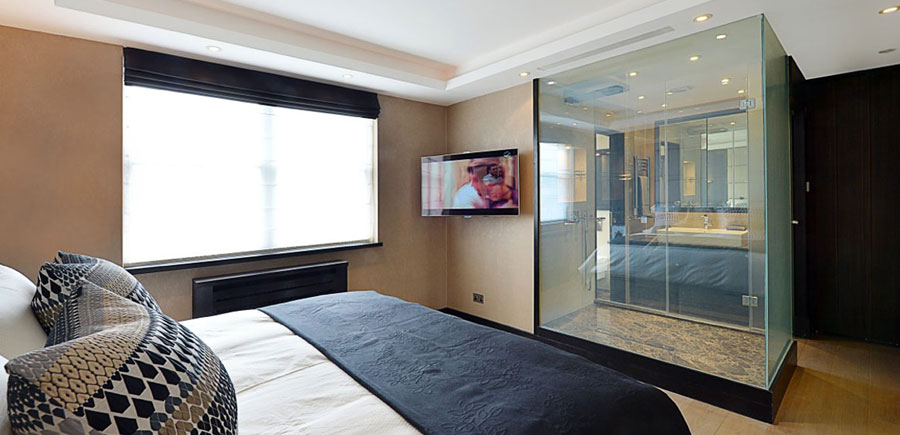 Laminated Switchable Smart Glass - laminated smart glass bathrooms