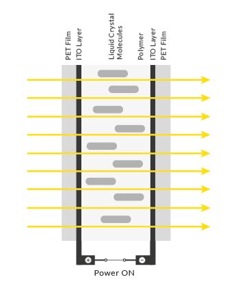 2D PDLC on