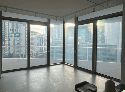 Canary Wharf Switchable Film