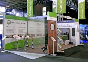 Intelligent Glass Smart Buildings exhibition stand
