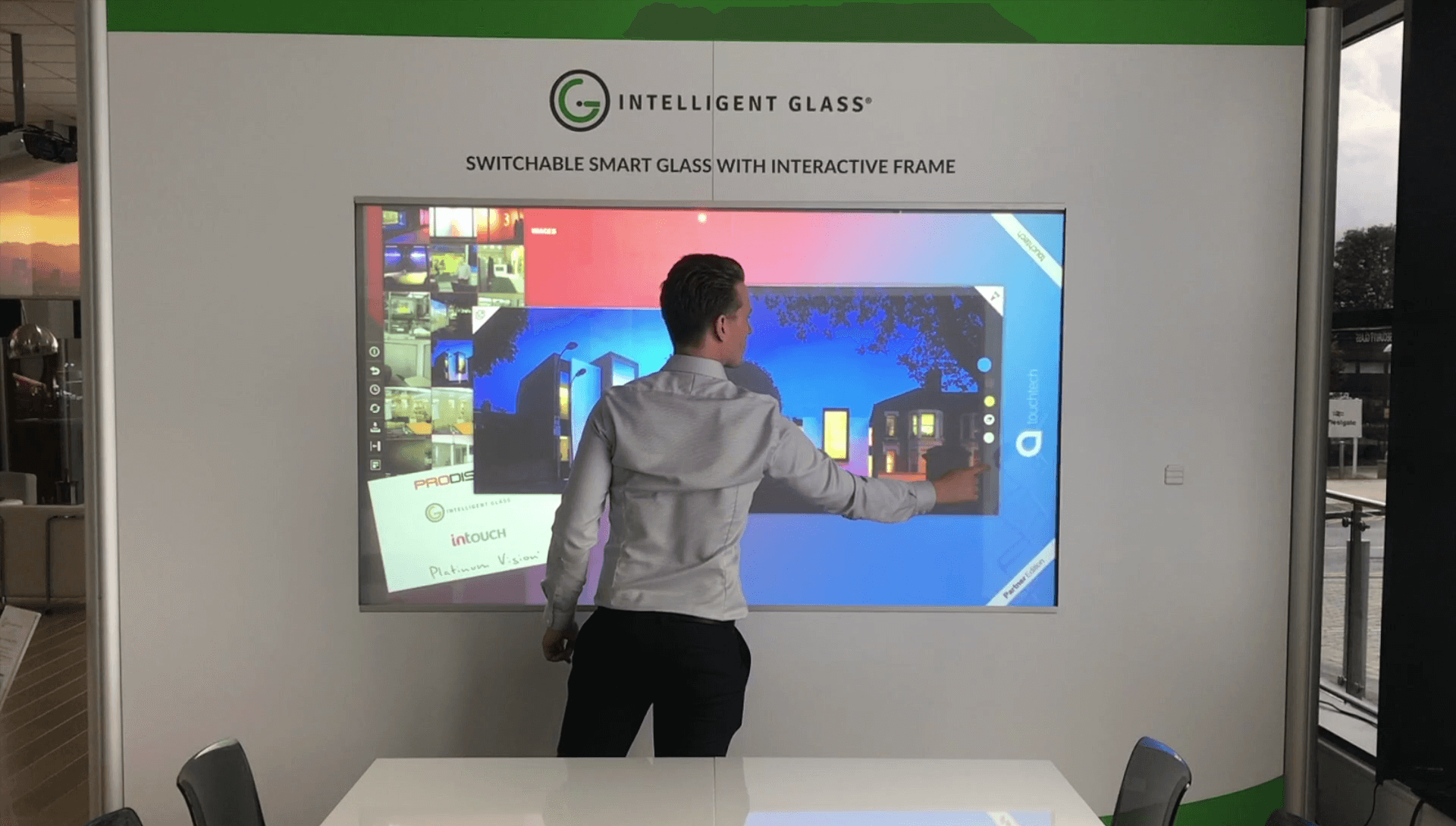 Interactive Smart Glass Technology Intelligent Glass