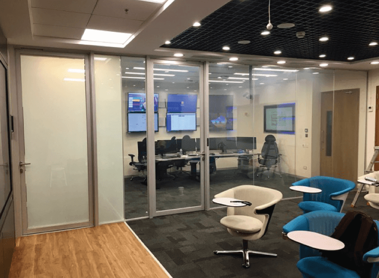 Office Privacy Switchable Smart Glass Partition