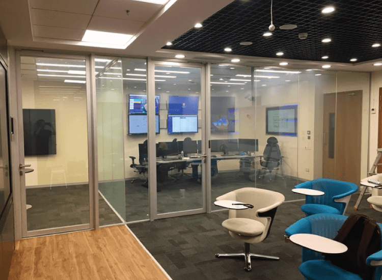 Office Privacy Switchable Smart Glass Partition
