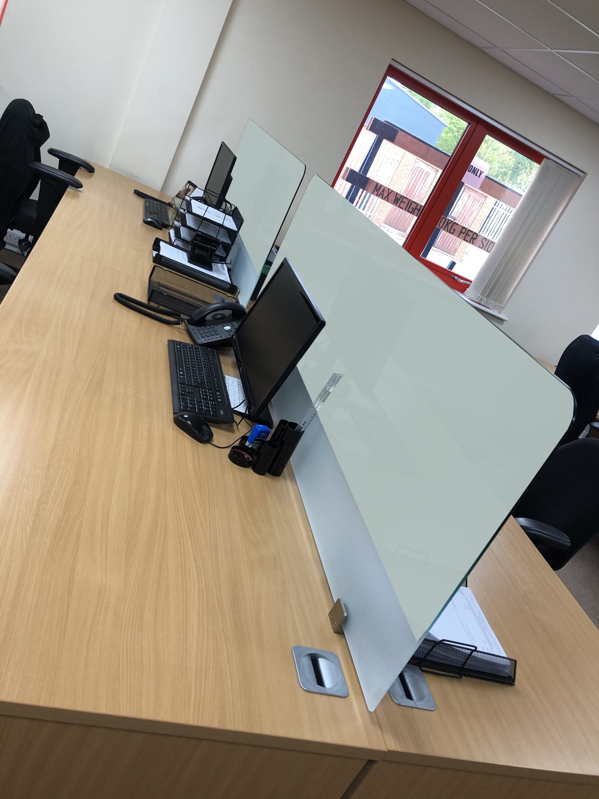 Smart Glass Safety Screens Office PPE Intelligent Glass