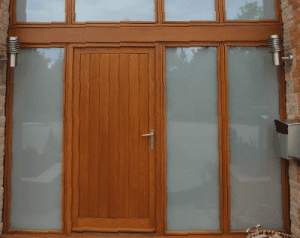Switchable smart glass front
