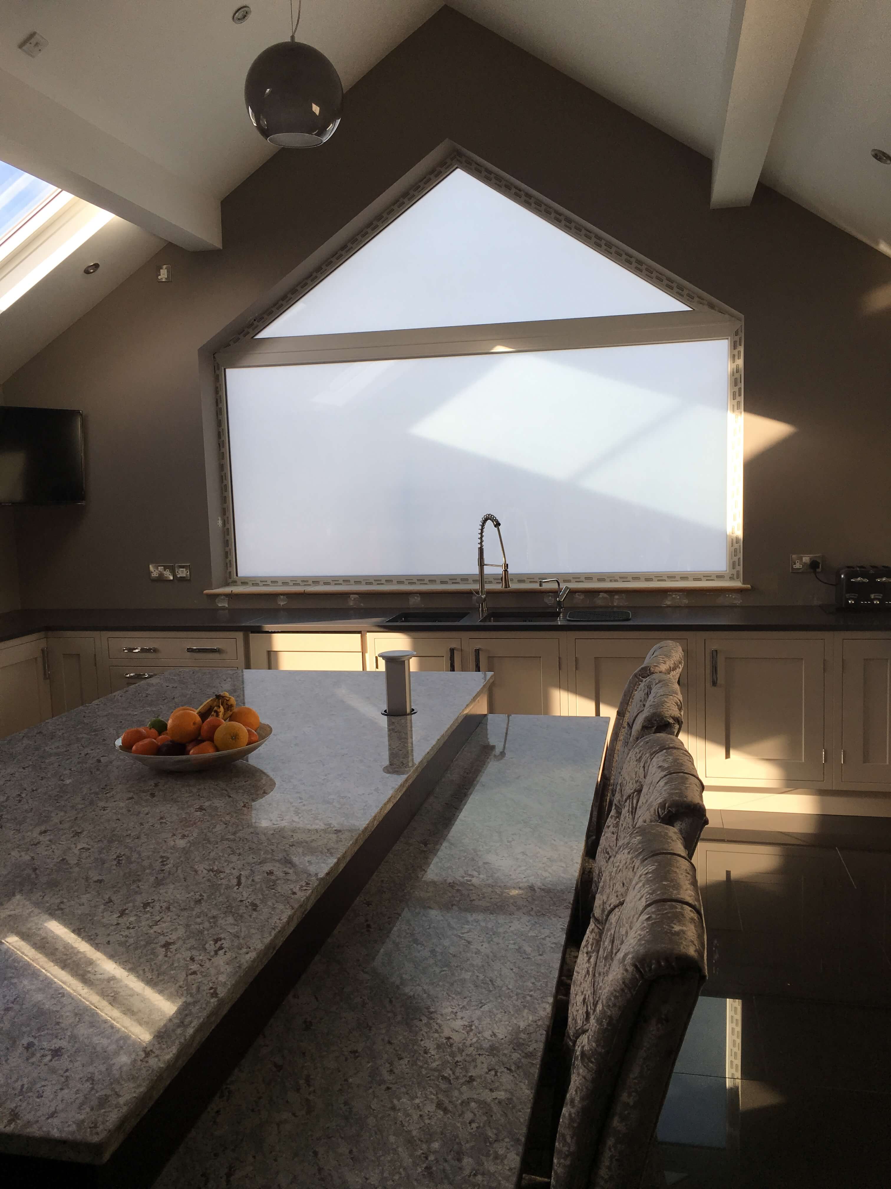 Switchable Smart Glass Double Glazing DGU switched to off