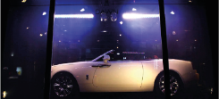 Launch of the Rolls Royce Dawn at Harrods