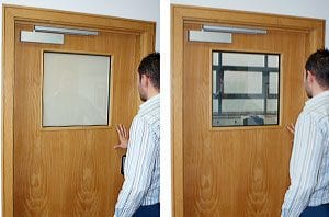 switchable smart glass vision panels