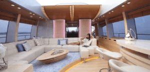 smart glass in yacht